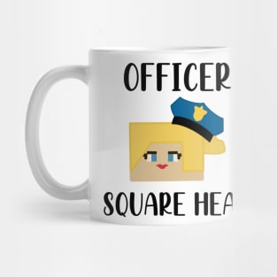 Officer not round head Mug